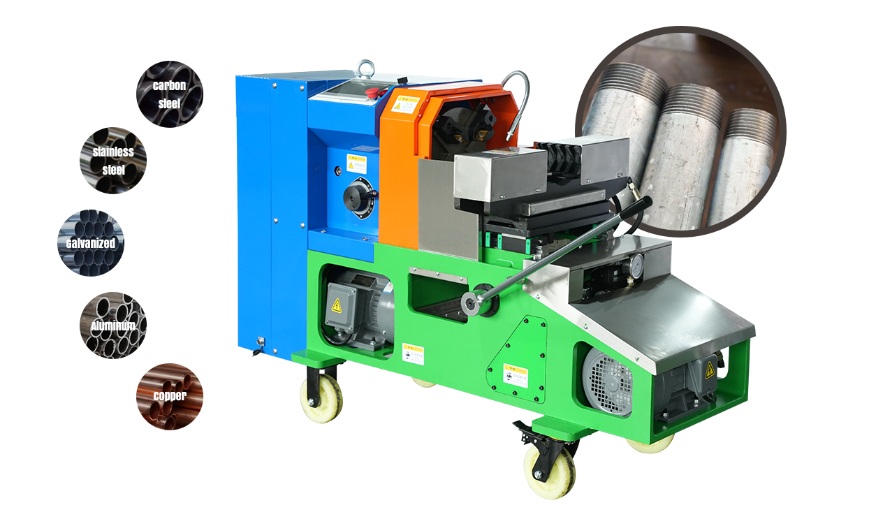 Intelligent threading machine