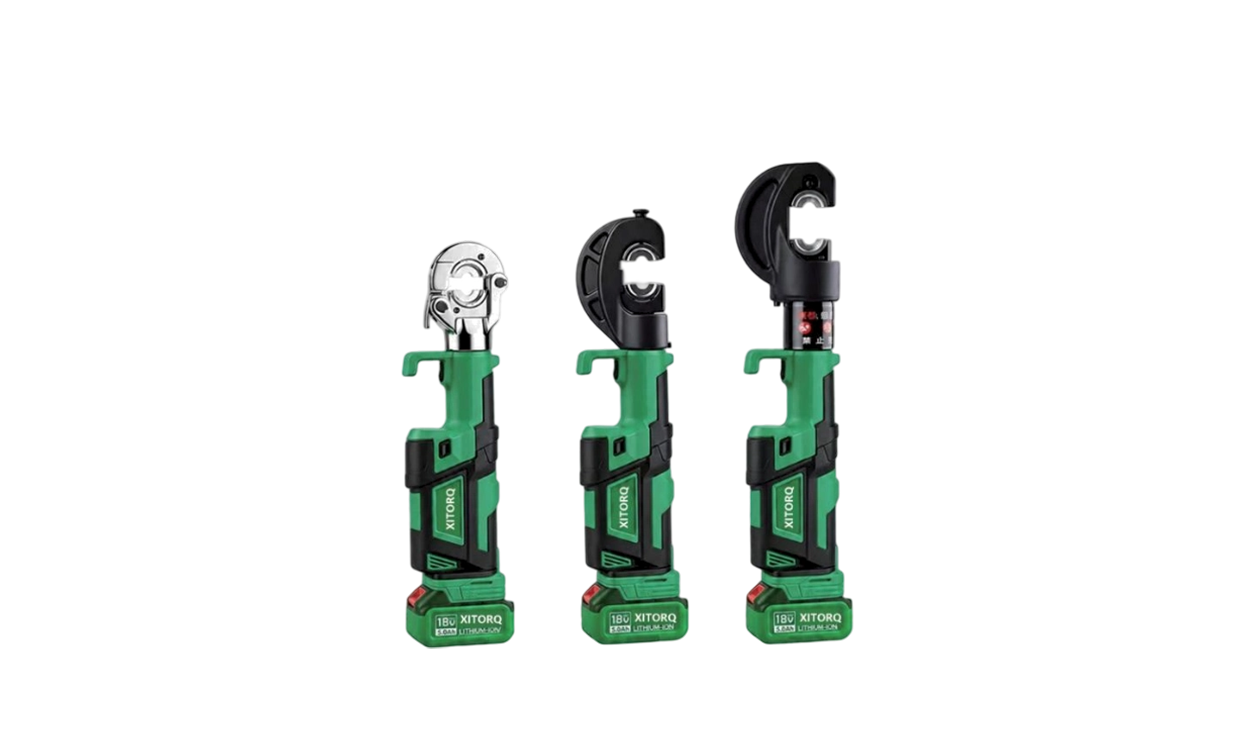 18V Lithium-Ion Hydraulic Crimping Tool — 60-120kN Force, para sa 10-400mm² Cu/Al Cable Terminal