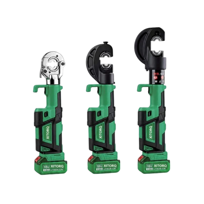 18V Lithium-Ion Hydraulic Crimping Tool — 60-120kN Force, para sa 10-400mm² Cu/Al Cable Terminal 18V Lithium-Ion Hydraulic Crimping Tool — 60-120kN Force, para sa 10-400mm² Cu/Al Cable Terminal