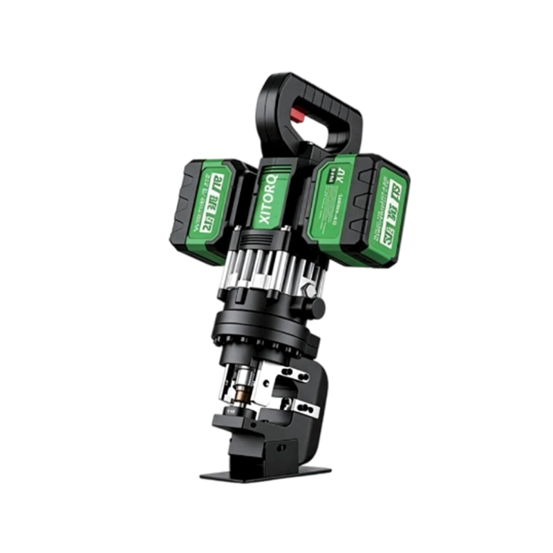 21V Lithium-Ion Hole Puncher (Extended Channel Steel) — 80kN Force, φ6-φ20mm Punching Range 21V Lithium-Ion Hole Puncher (Extended Channel Steel) — 80kN Force, φ6-φ20mm Punching Range