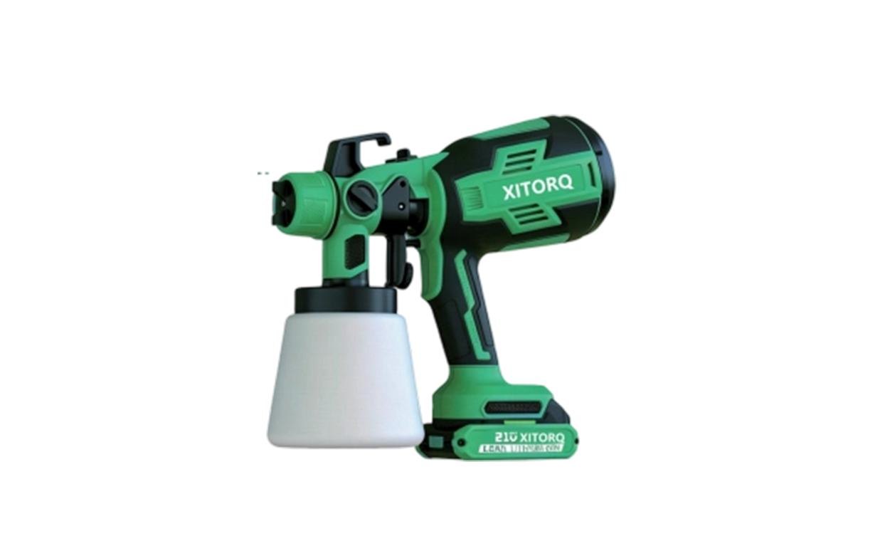 21V Lithium-Ion Cordless Spray Gun (Maliit na Modelo ng Eroplano) — High-Pressure Atomization, Walang Kailangan ng Compressor
