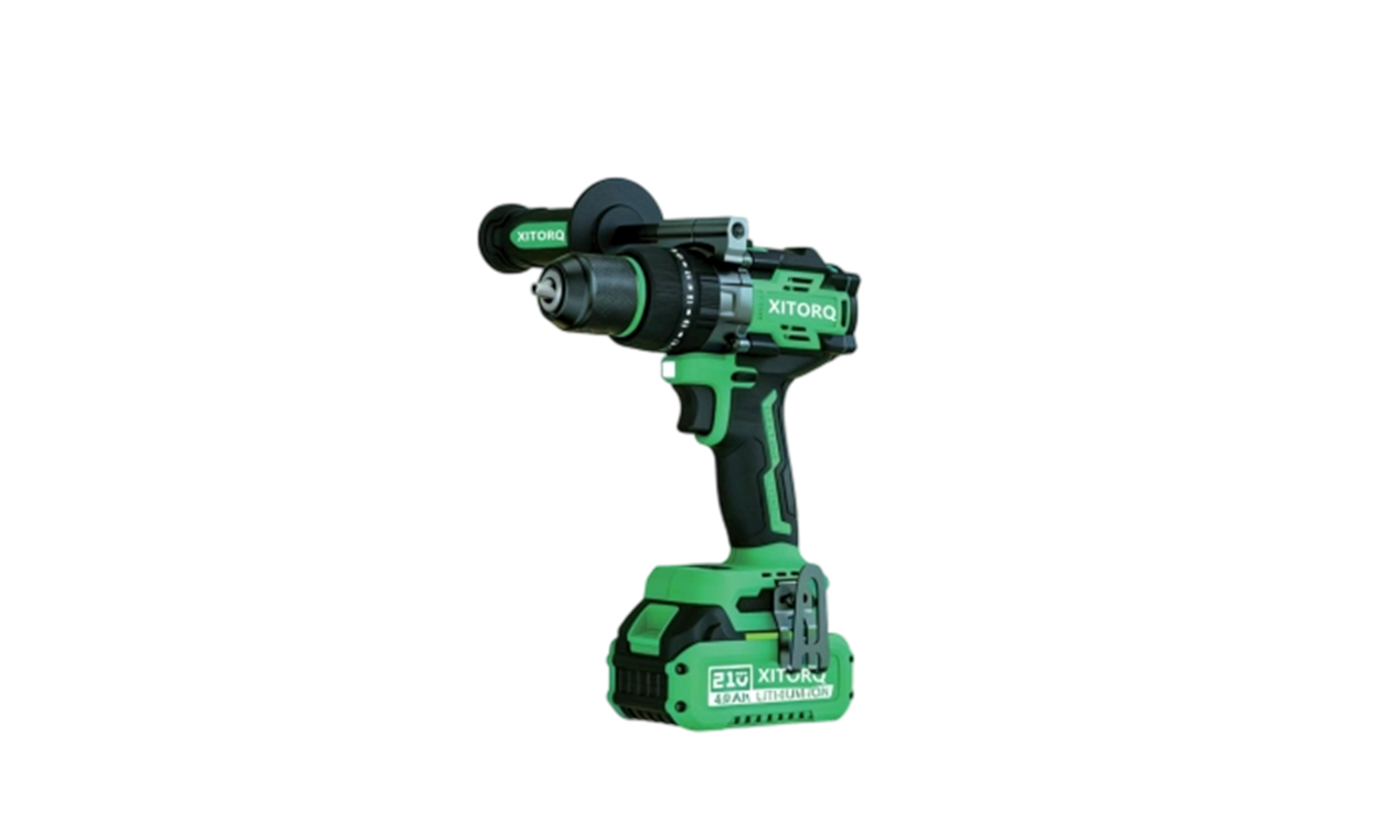 XJ.615 21V Lithium-Ion Brushless Hammer Drill/Driver — 140N·m Torque, Hammer/Drill Dual-Mode