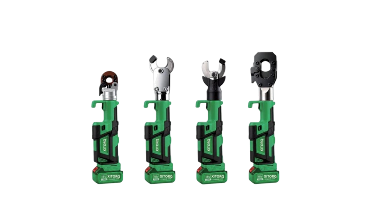 18V Lithium-Ion Industrial Cable Cutter — Spiral Cutting, hanggang 50mm Cu/Al Cable Diameter