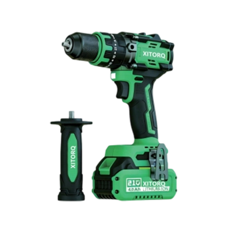 XJ.608 21V Lithium-Ion Brushless Hammer Drill/Driver — 100N·m Torque, Anti-Kickback Control XJ.608 21V Lithium-Ion Brushless Hammer Drill/Driver — 100N·m Torque, Anti-Kickback Control